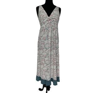 Kickee Women's Print Simple Twist Nightgown Cherry Blossom